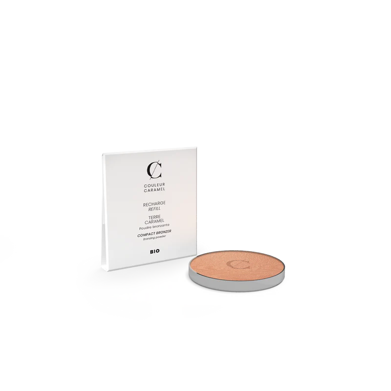 CC Terre Caramel 22 brun orangé nacré recharge