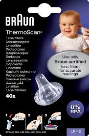 Braun thermoscan capuchons cap 40 pce