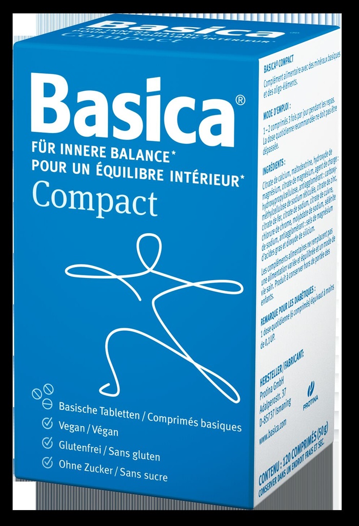 Basica compact 120 comprimés