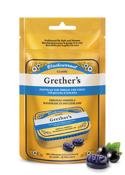 Grether's pastilles cassis recharge 110g