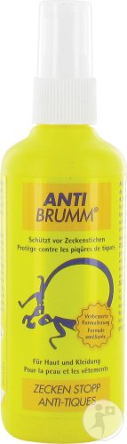 Anti brumm jaune anti-tiques 150ml