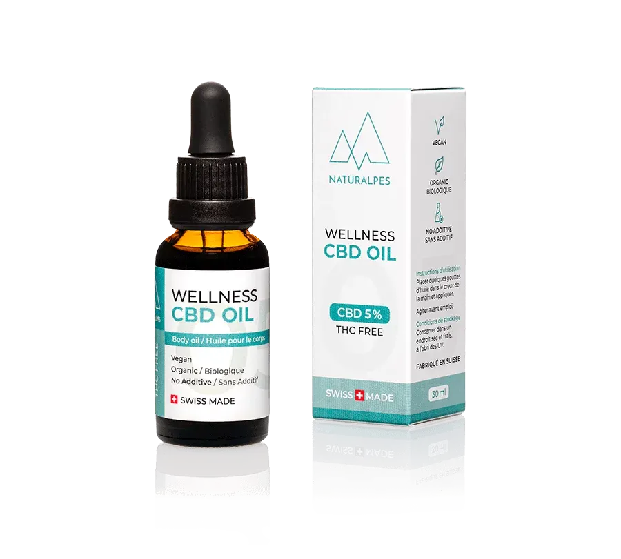 Naturalpes Wellness CBD oil 5% 10ml