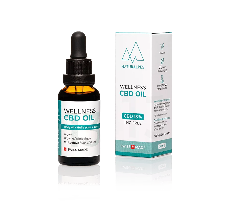 Naturalpes Wellness CBD oil 13% 10ml