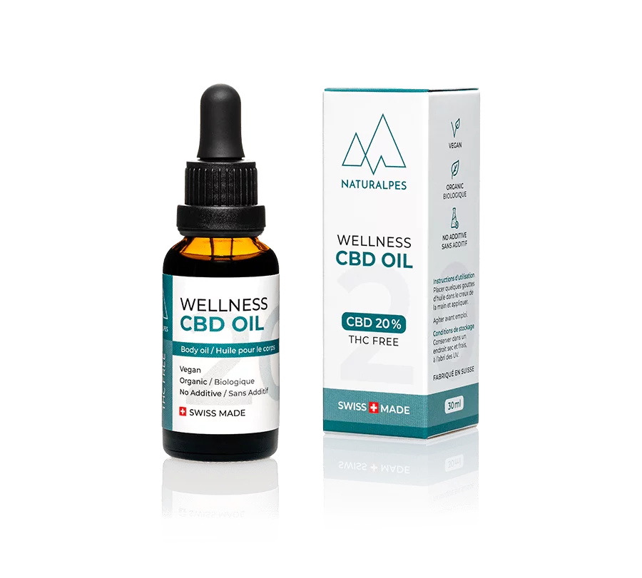 Naturalpes Wellness CBD oil 20% 10ml