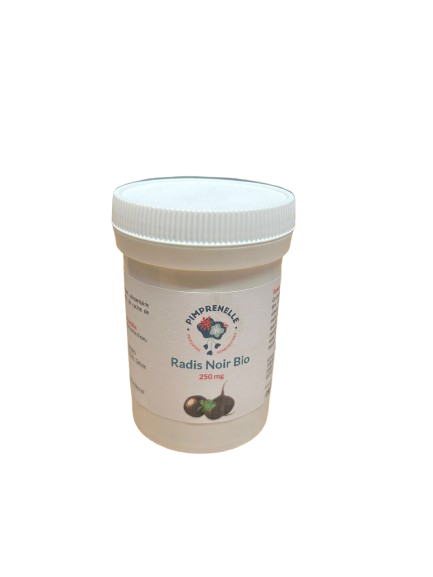 Pimprenelle Radis noir bio 100 gélules