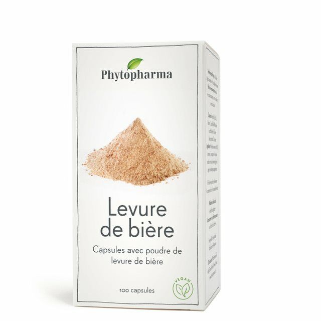 Phytopharma Levure de Bière 100caps