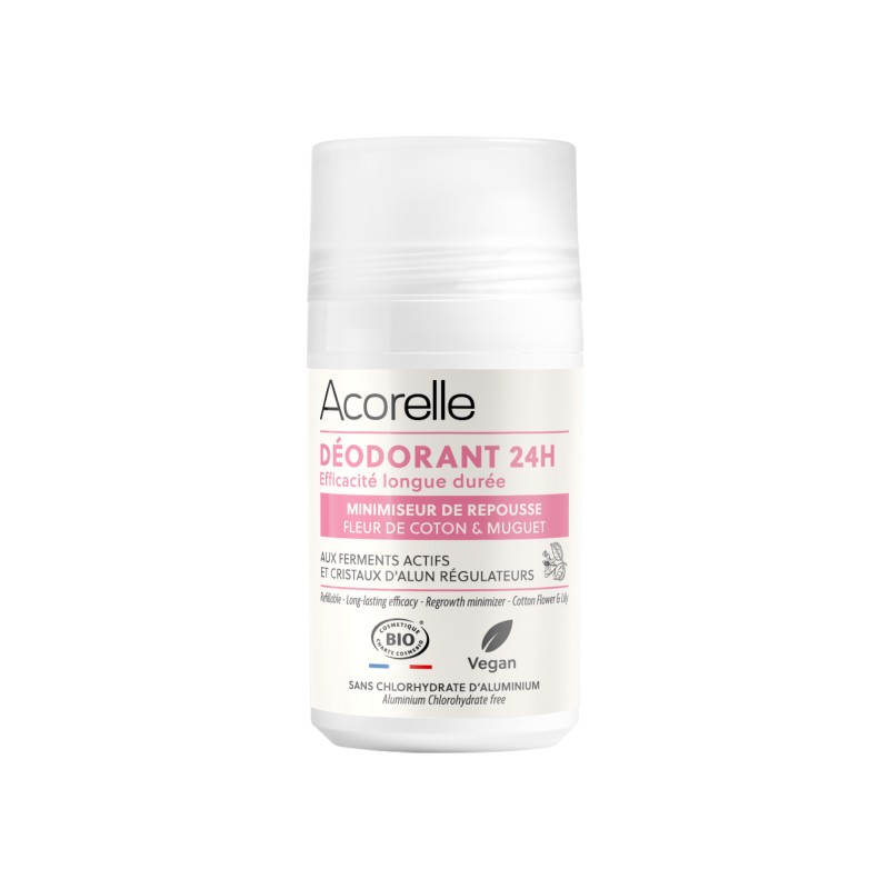 Acorelle déo roll-on minimiseur de repousse