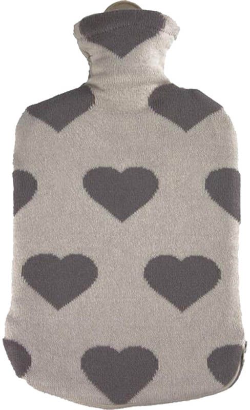 Bouillotte Sänger 2L housse tricot coeur