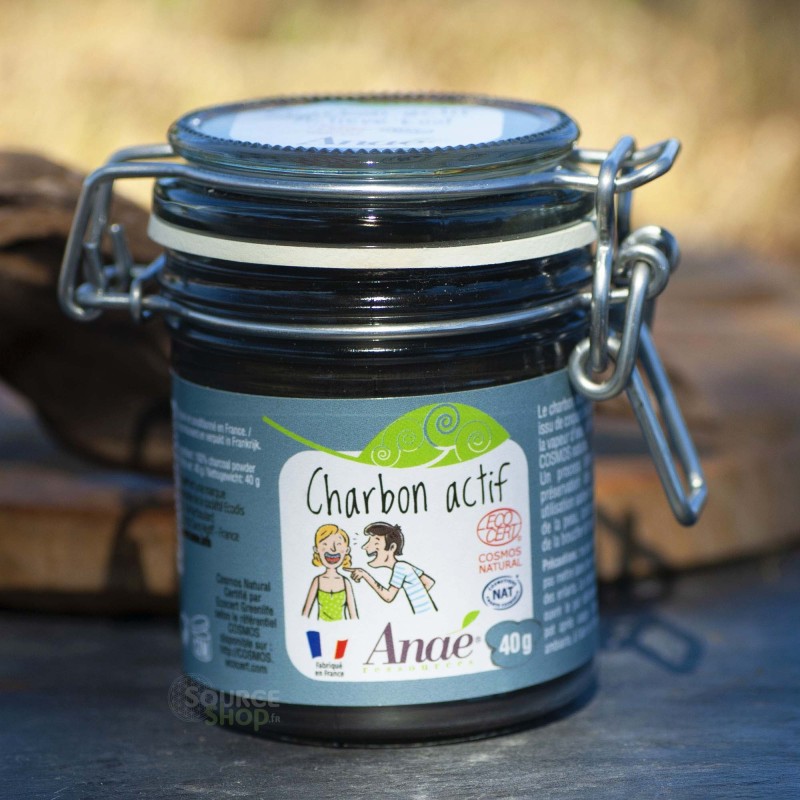 Anaé Charbon actif pot en verre 40g