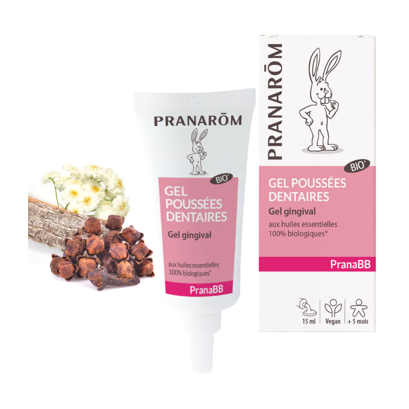 Pranarom PranaBB Gel poussées dentaires Bio 15ml