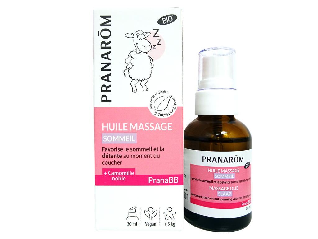 Pranarom PranaBB Huile massage sommeil Bio 30ml