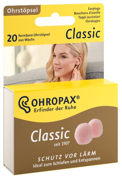 Ohropax sourdines cire 20pces