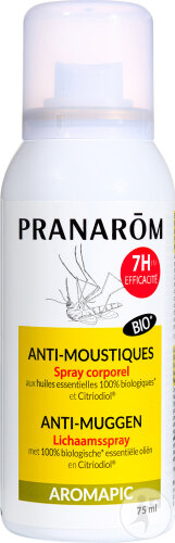 Pranarom Aromapic Soirée d'été paisible spray corporel Bio 75ml