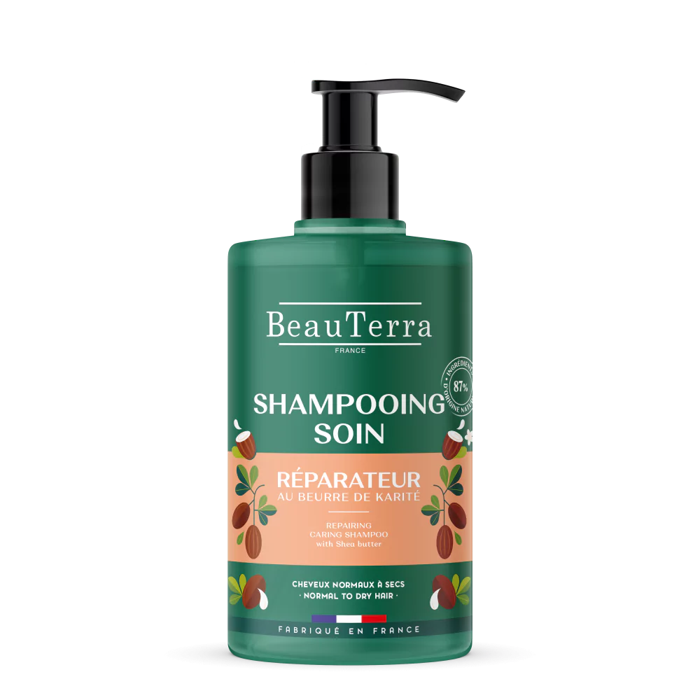 BeauTerra Shampooing Soin Réparateur 750ml