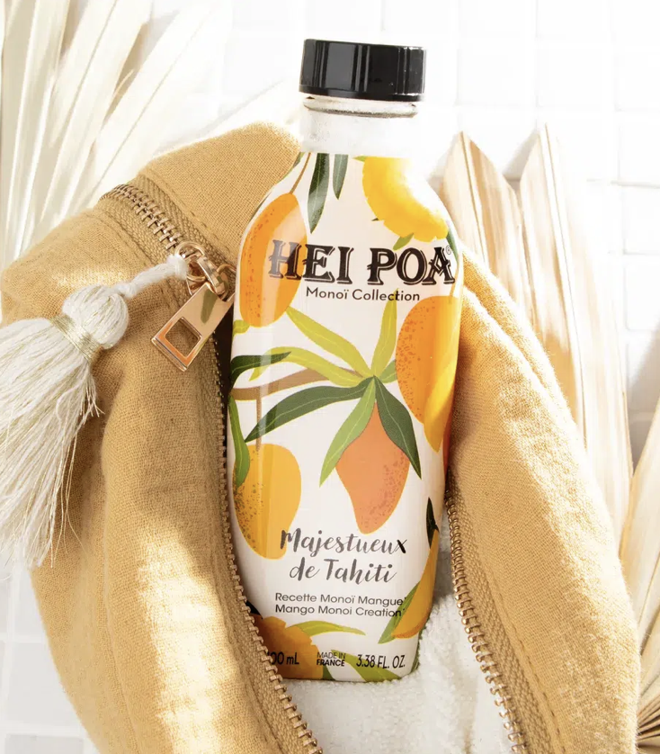 Hei Poa Pur monoi Majestueux de Tahiti mangue 100ml - Edition limitée