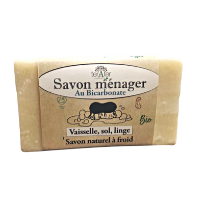 TerAter Savon ménager au bicarbonate Bio 95g