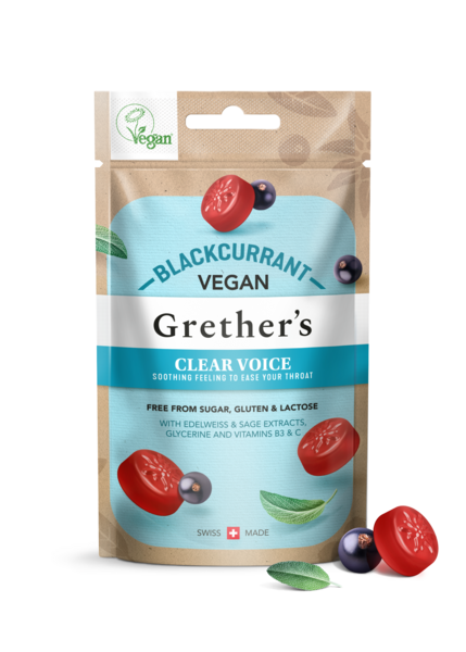 Grether's pastilles VEGAN Clear voice 45g