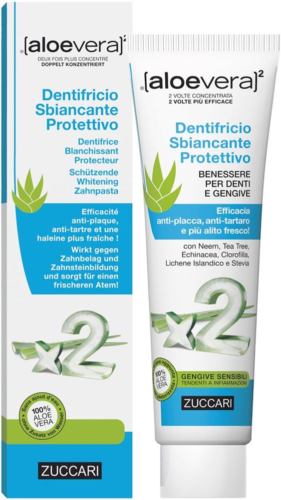 Zuccari Dentifrice Aloe vera 100ml