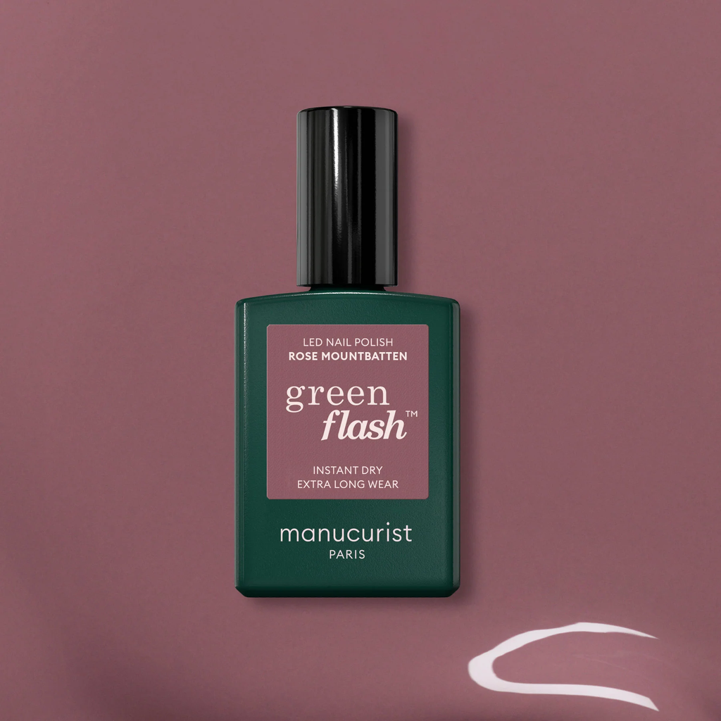 Manucurist green flash vernis Rose Mountbatten