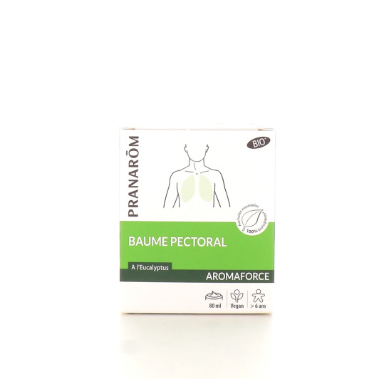 Pranarom Aromaforce Baume pectoral pot 80g