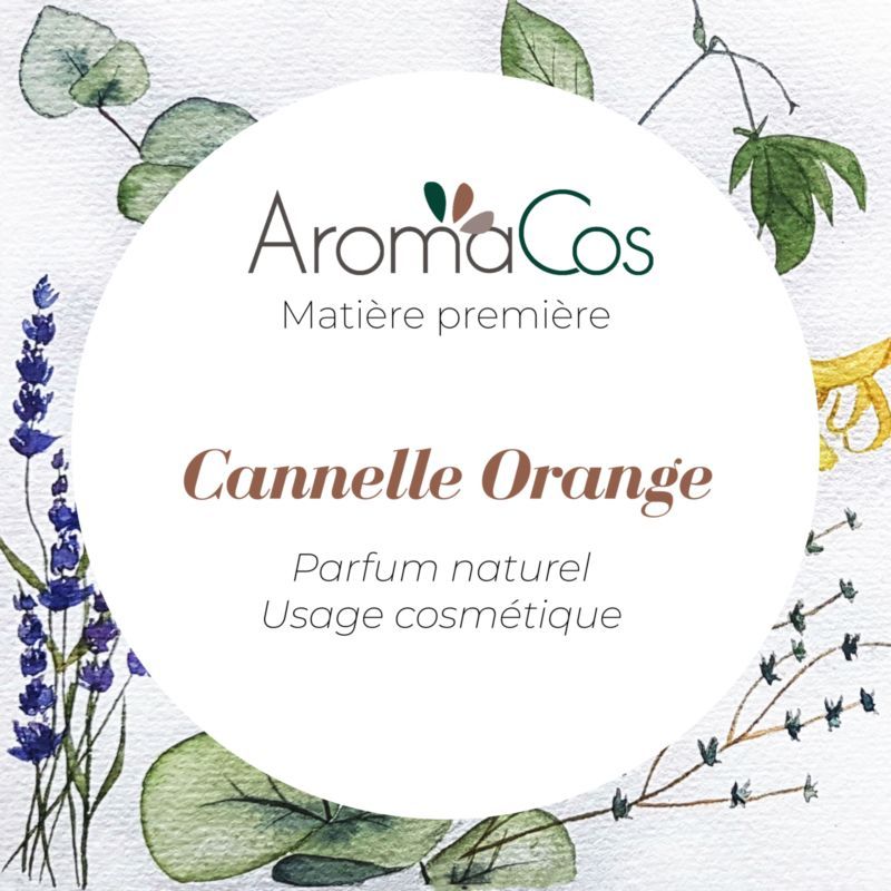 Parfum naturel cannelle-orange usage cosmétique 10ml