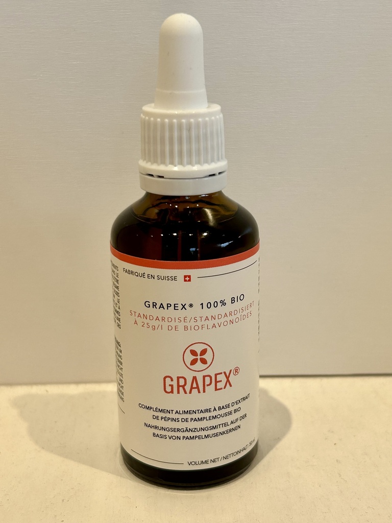 Grapex extrait pépins pamplemousse BIO concentré 50ml