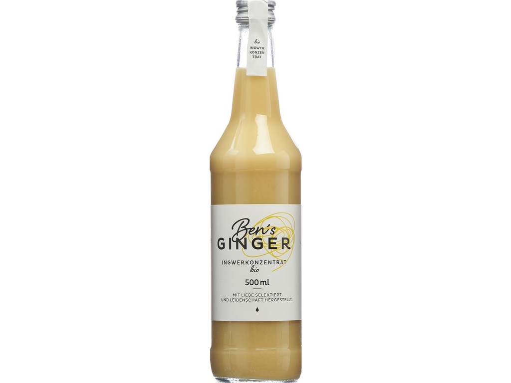 Ben's ginger s/sucre gingembre concentré bio 1000ml