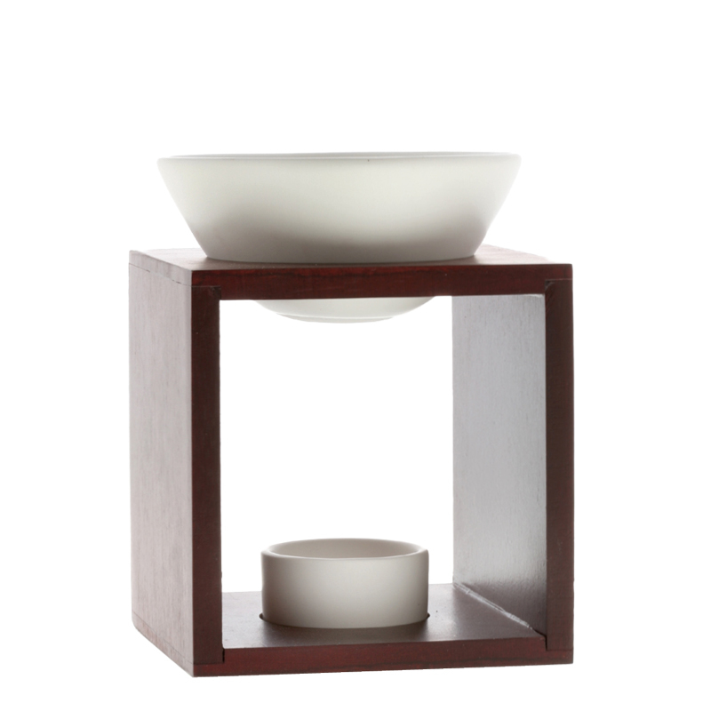 Aromalife Mahara Brûle parfum bois de pin et céramique blanc