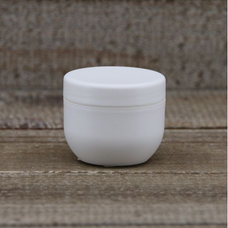 Pot blanc 50ml cosmétique