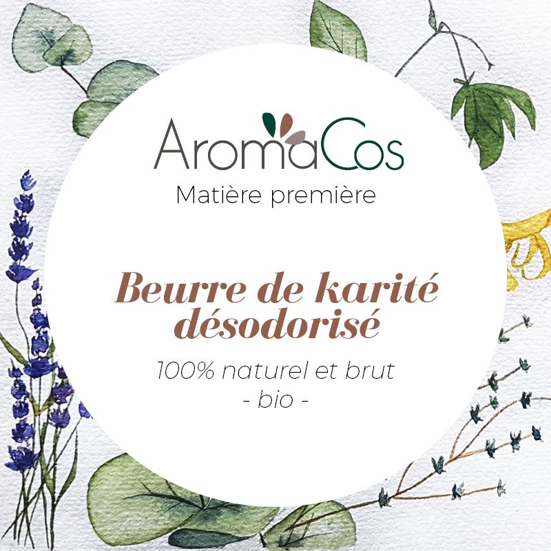 Beurre de karité désodorisé Bio 250g