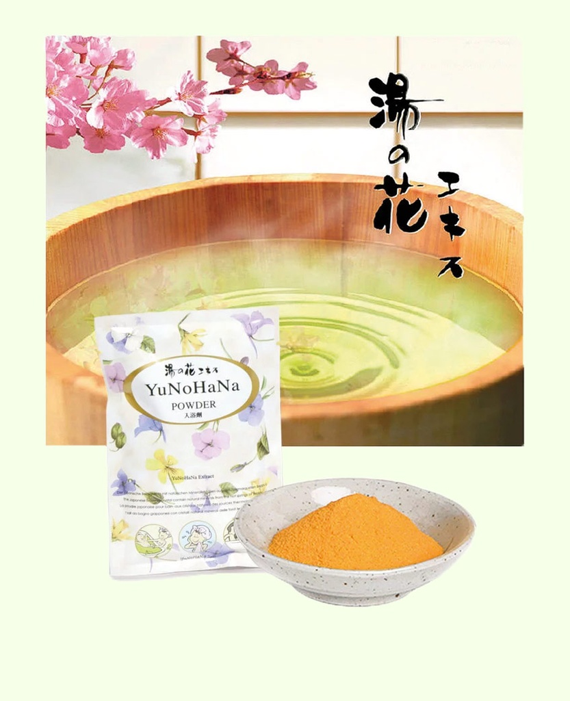 Cristaux de bain YuNoHaNa 300g sachet