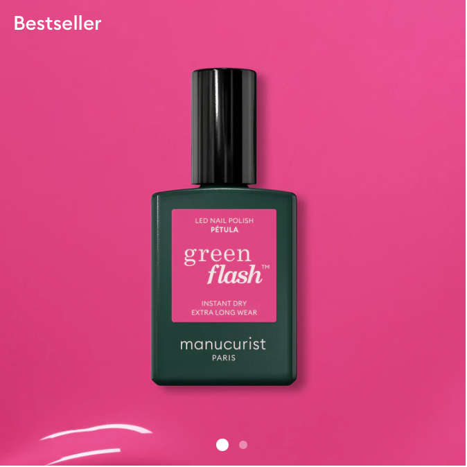 Manucurist green flash vernis Pétula