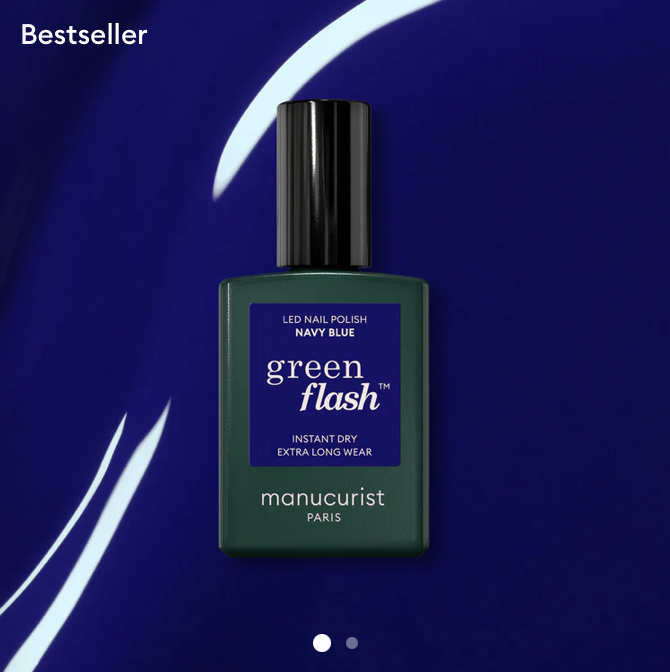 Manucurist green flash vernis Navy Blue