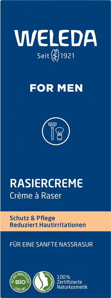Weleda for men Crème à raser 75ml