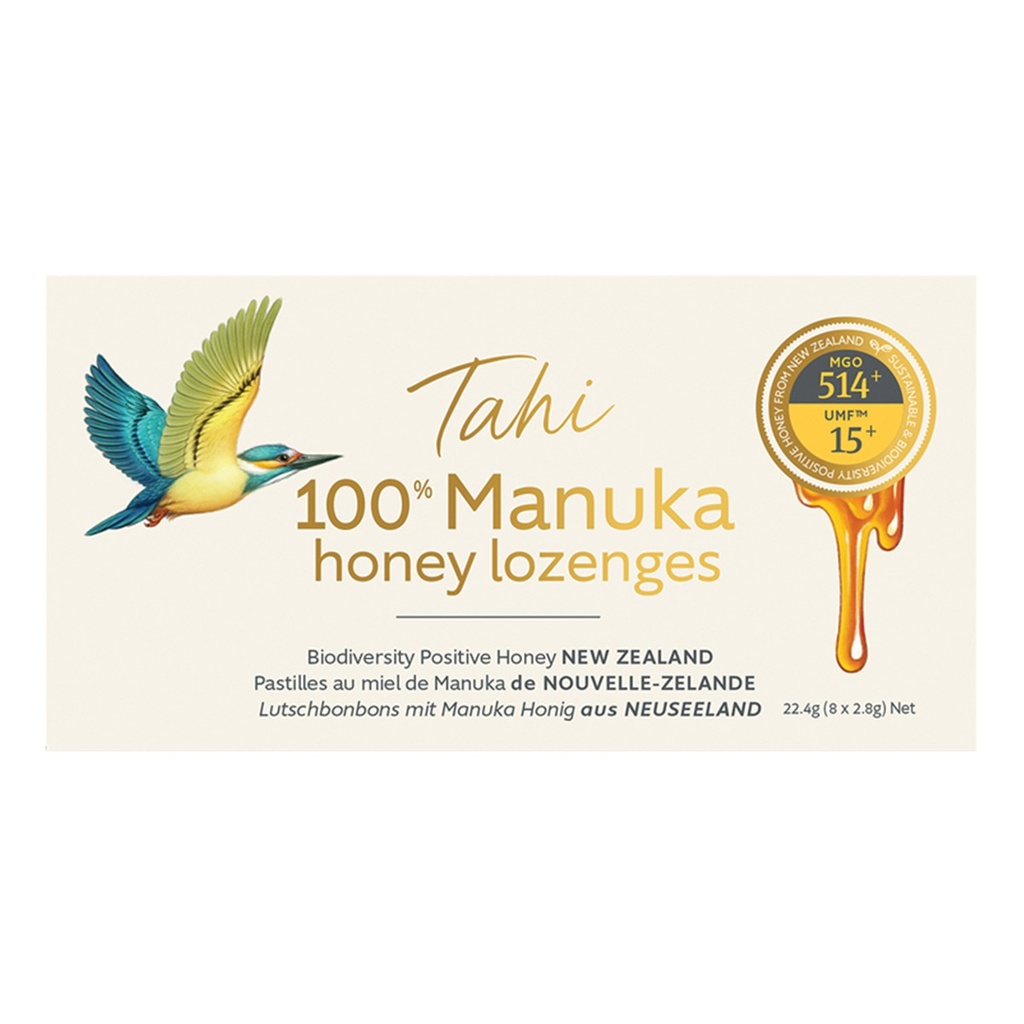 Tahi Miel de Manuka 15+ pastilles 8 pièces