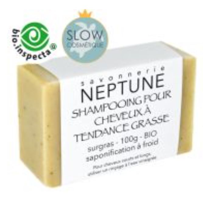 Savon Neptune Shampooing cheveux gras BIO 100g