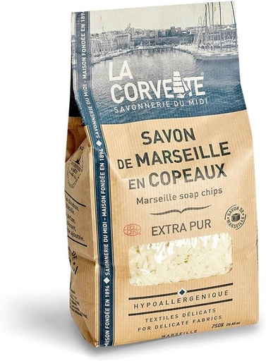 Savon de Marseille La Corvette en copeaux 750g