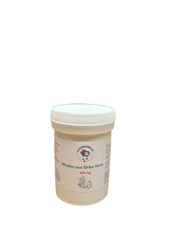 Pimprenelle Moules aux orles vertes 400mg 100 gélules