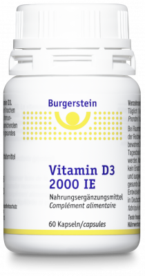 Burgerstein Vitamin D3 2000IE 60caps