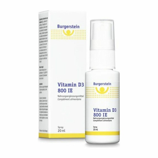 Burgerstein Vitamin D3 800IE spray 20ml