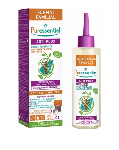 Puressentiel lotion anti-poux 200ml