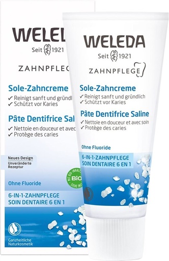 Weleda pâte dentifrice saline 75ml
