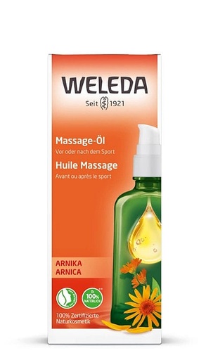 Weleda Sport huile massage Arnica 50ml