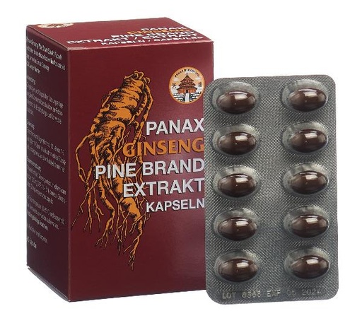 Panax extrait de ginseng 60 capsules