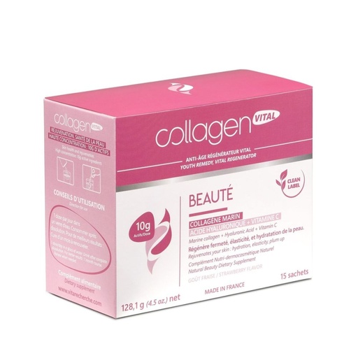 Collagène vital beauté 15 sachets