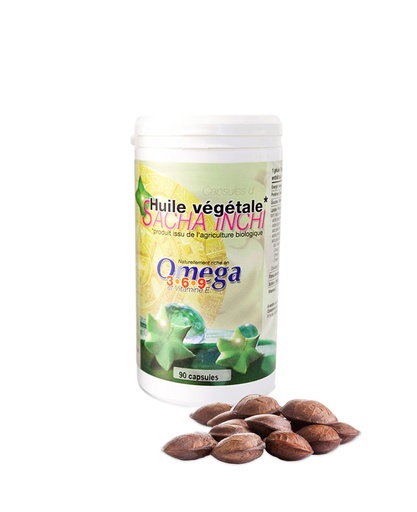 Sacha Inchi Omega 3-6-9 90 capsules