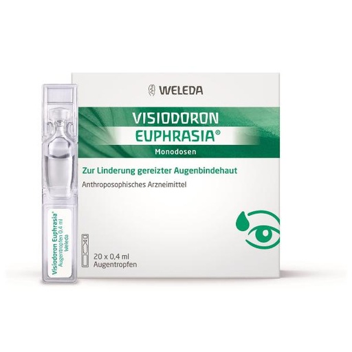 Weleda Visiodoron Euphrasia 20x 0,4ml monodoses