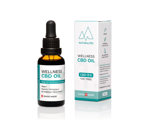 Naturalpes Wellness CBD oil 13% 10ml