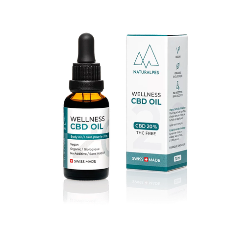 Naturalpes Wellness CBD oil 20% 10ml