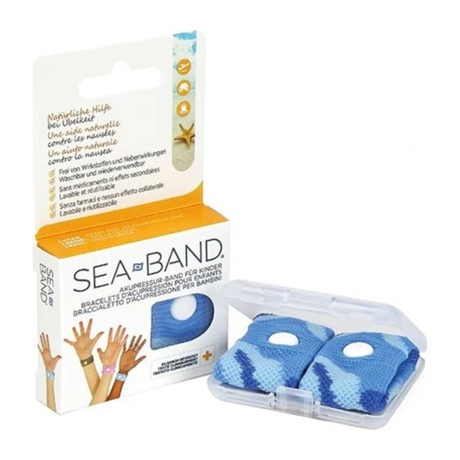 Sea Band bracelet d'acupression bleu kids